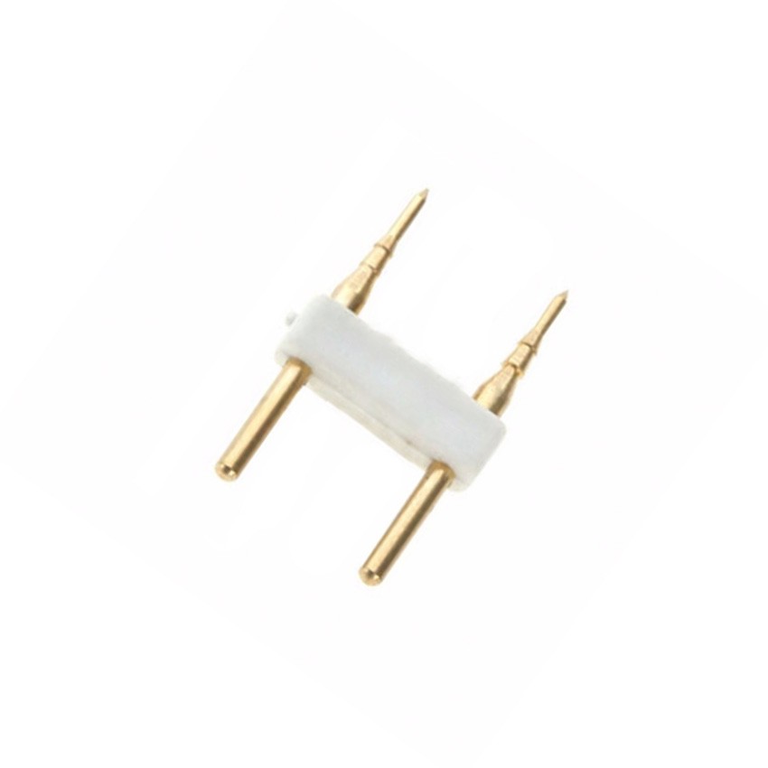 2 PIN-Stecker für LED-Lichtschläuche Einfarbig 220V Schnitt jede 25cm/100cm