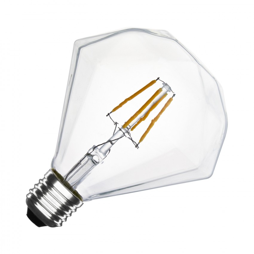 LED-Glühbirne E27 Dimmbar Filament Diamond G105 3.5W
