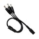Cable Conexión Jack Hembra a 3xJack Macho