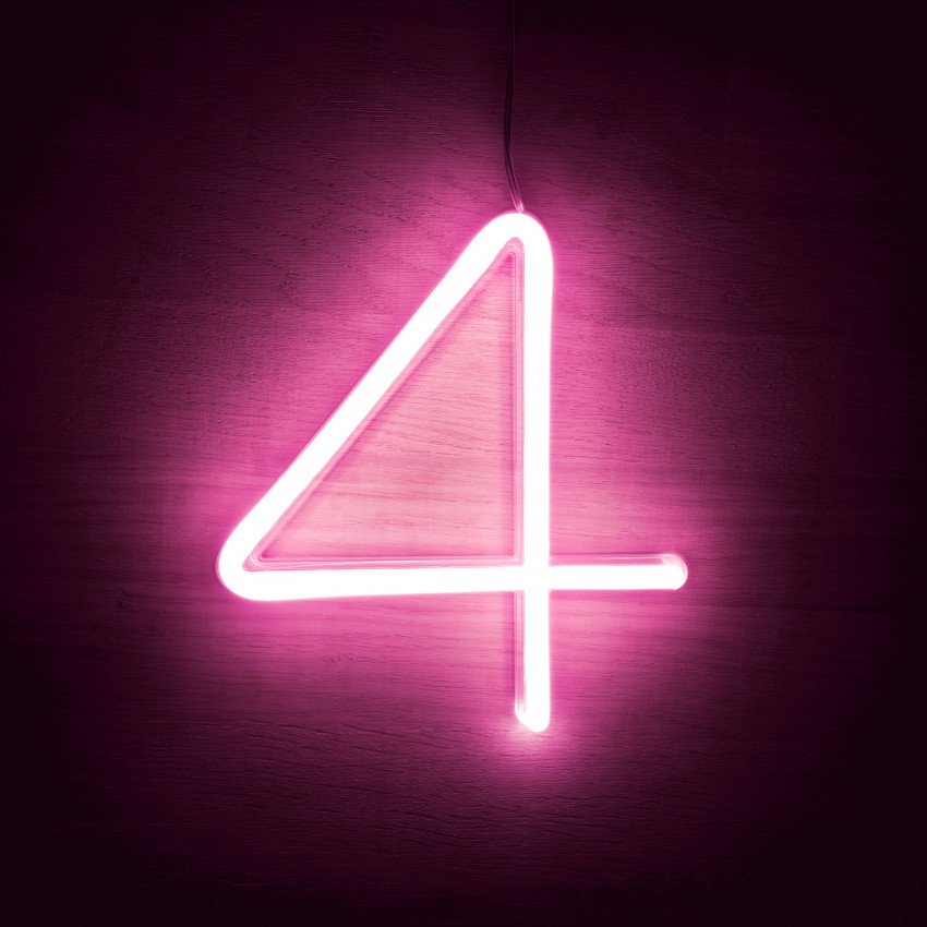  Neon LED Symbole und Nummern