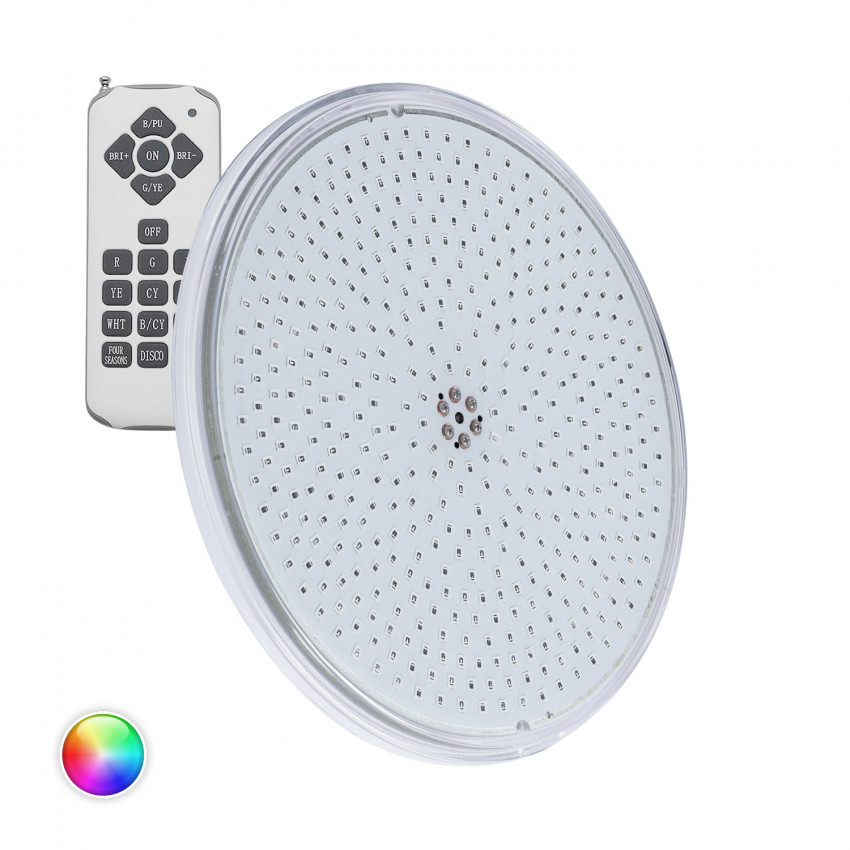LED-Poolleuchte RGB PAR56 Slim Tauchfähig 12V AC 35W IP68