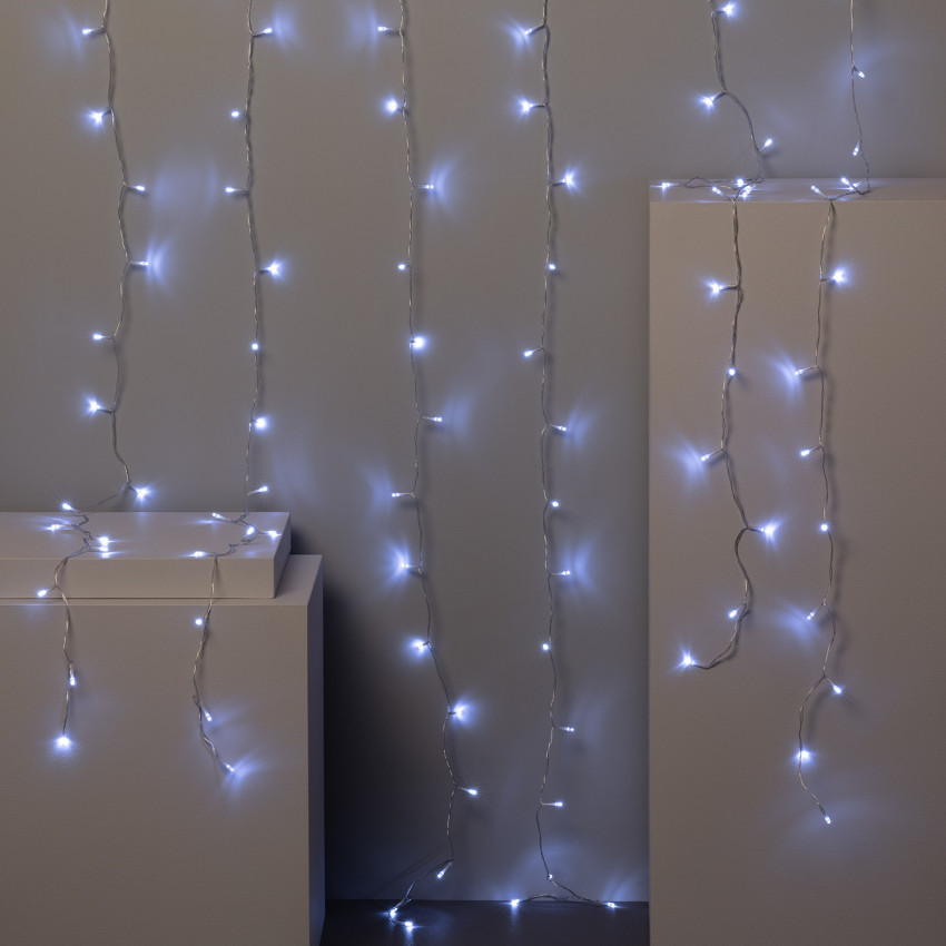 Cortina de Guirnalda LED Solar