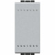 Mecanismo Interruptor Simple 16A 250V AC Borne Auto 1 Módulo BTicino Living Light NT4001A