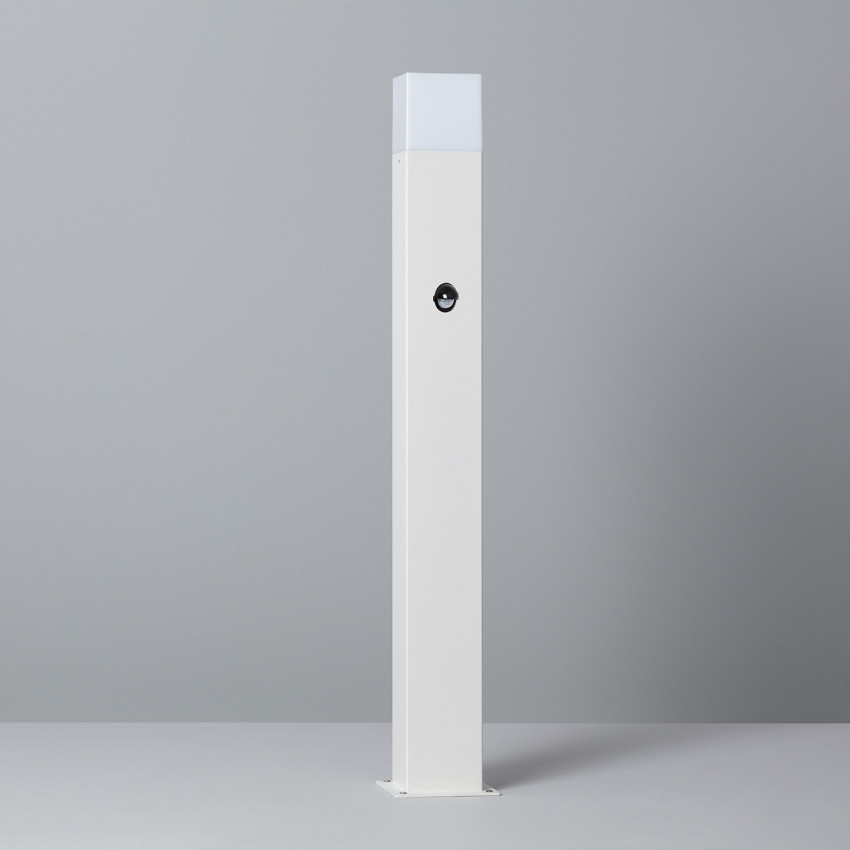 Wegeleuchte Augusta Weiss mit Bewegungsmelder PIR 74cm 
