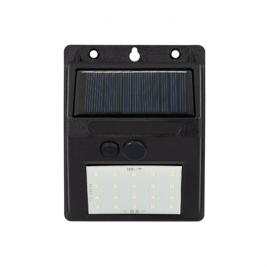 Aplique LED Solar con Detector de Movimiento IP65