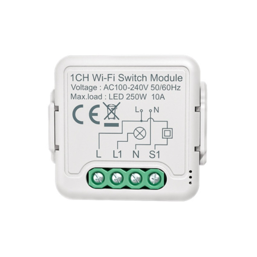 WiFi-Schalter Kompatibel mit herkömmlichem Schalter und Taster