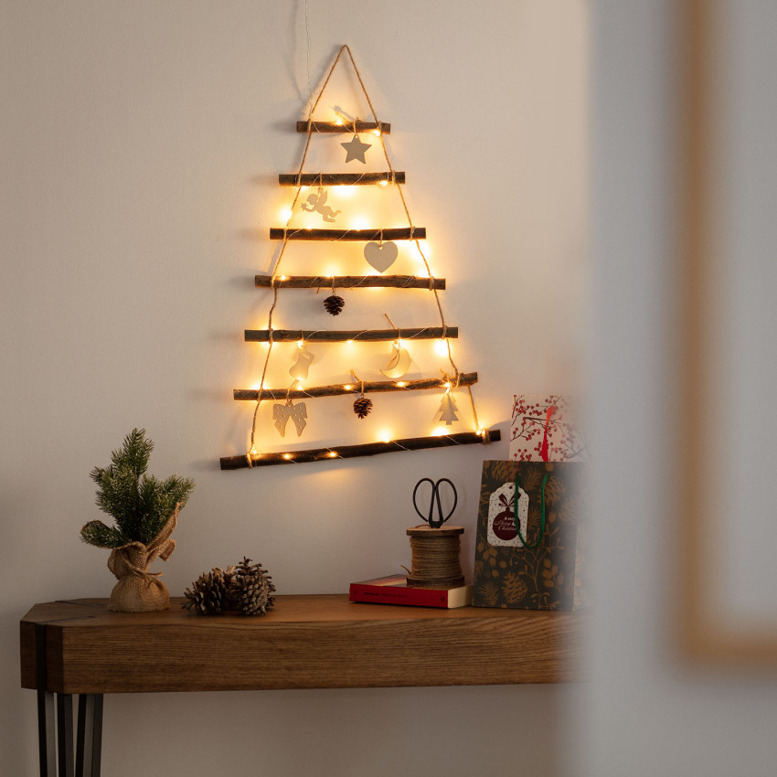 LED-Weihnachtsbaum mit Batterie Melek