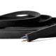 Cable Eléctrico Plano de Guirnaldas a Medida Negro 