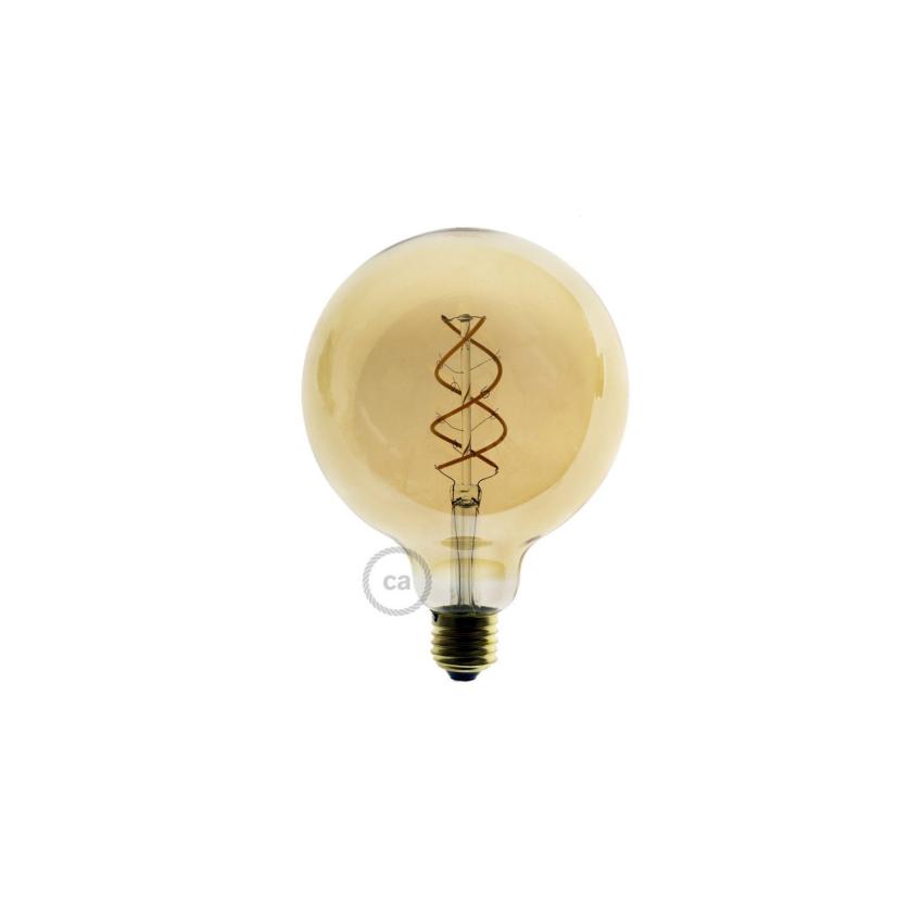 LED Filamentní Žárovka E27 5W 250 lm G125 Stmívatelná Creative-Cables DL700140 