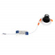 Foco LED Downlight Circular COB 7W Blanco y Negro
