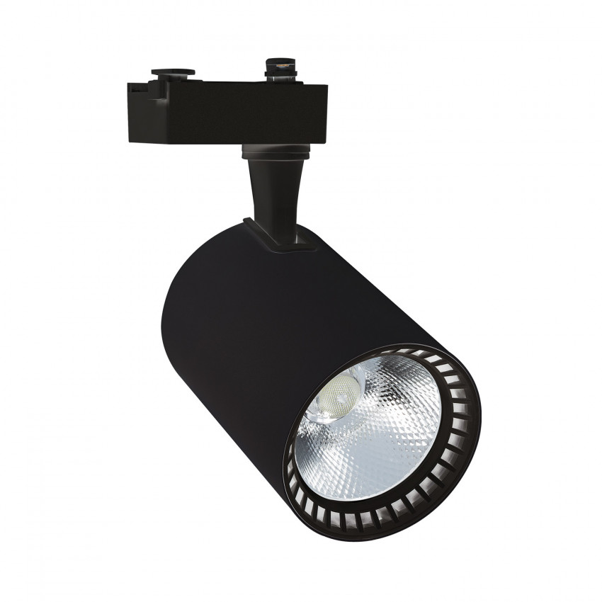 Foco LED Bron Negro 40W para Carril Monofásico 
