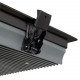 LED-Downlight Strahler 25W New Aero Slim Viereckig 112lm/W (URG17) LIFUD Schwarz Zuschnitt 165x165 mm