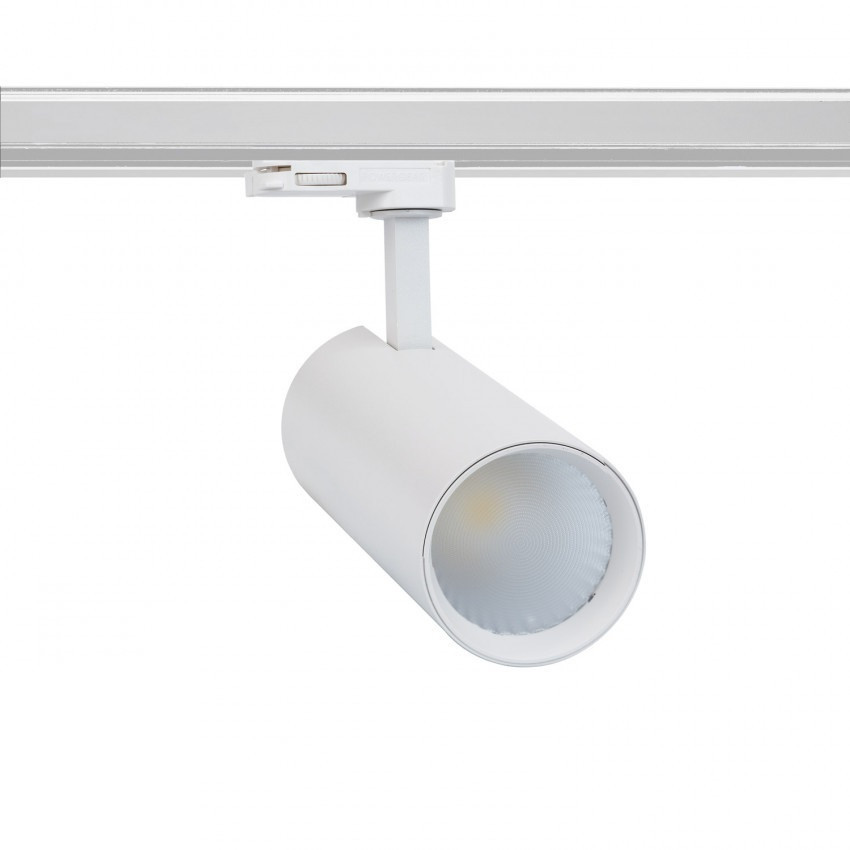 LED-Strahler New Bertha Weiss 30W LIFUD für 3-Phasenstromschienen
