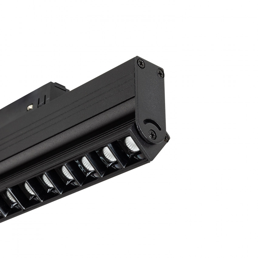 LED-Linealstrahler Schwenkbar für 1-Phasenmagnetschiene 20mm 48V 15W CRI90 UGR16