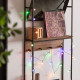 Guirnalda SnowFlakeBalls LED con Cargador Solar 