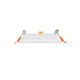 Placa LED 7W Cuadrado Slim Corte Ø 75 mm