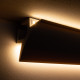 Moldura de Esquina Arco Iluminación Difusa 2m para 2 Tiras LED