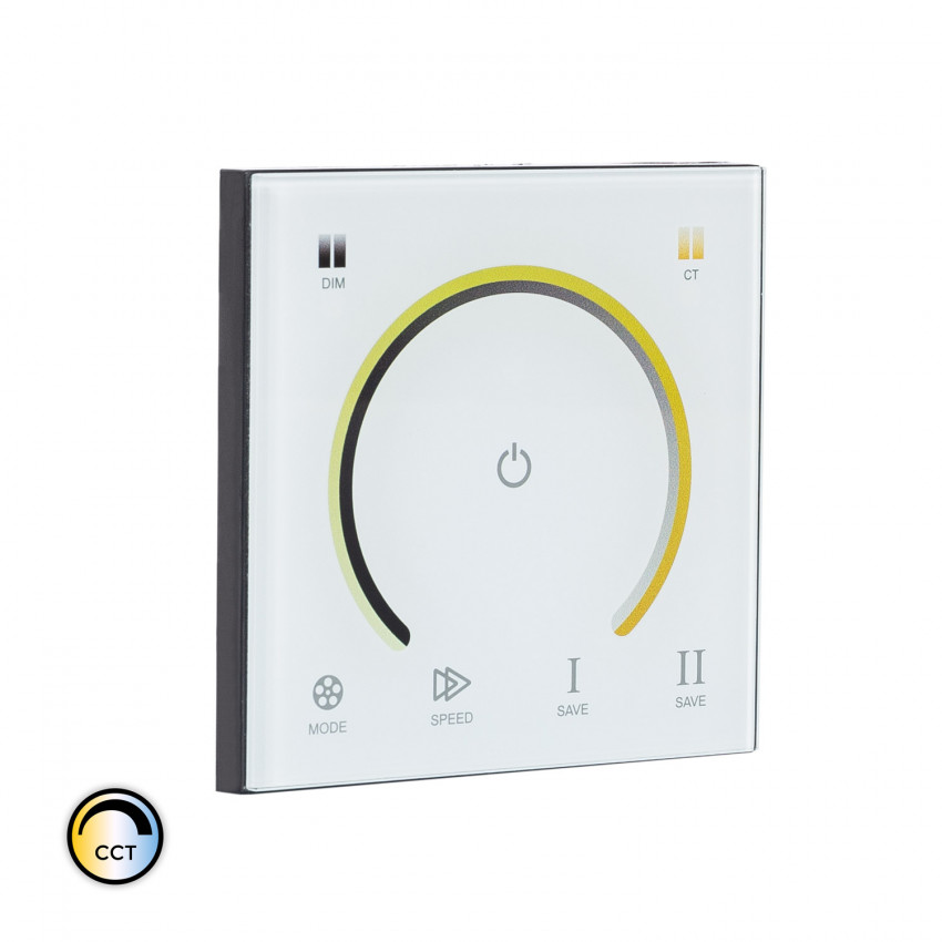 Wand-Controller Dimmbar Touch für LED-Streifen 12/24V DC CCT