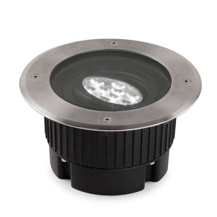 Bodeneinbaustrahler Rund Gea Power 9W 15º IP67 LEDS-C4 55-9665-CA-37 