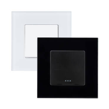 Interrupteur Simple avec Cadre PC Modern Blanc