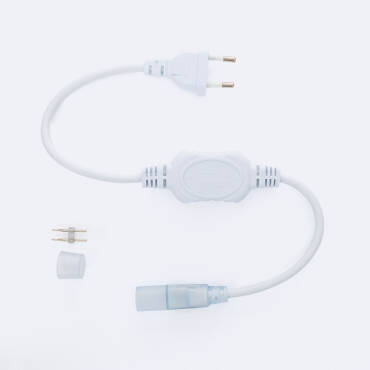 Câble Rectificateur pour ruban Néon LED Dimmable 220V SFLEX8 Blanc