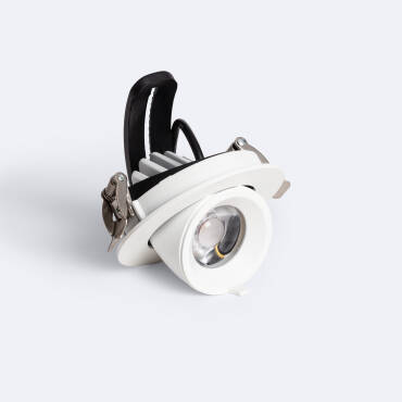 Downlight LED 10W Rond Orientable OSRAM CCT 120 lm/W LIFUD Coupe Ø 80 mm