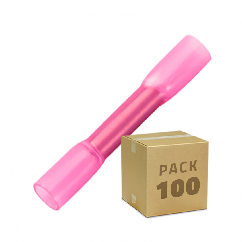 Pack 100 Unités Cosse de Connexion Termoretráctil BHT 1,25