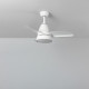 Ventilateur de Plafond LED Minimal 15W Gris