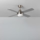 Ventilateur de Plafond LED Elegant 12W Noir