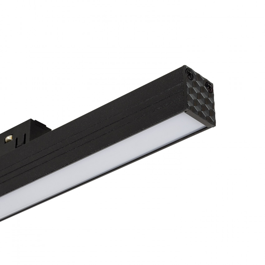 Spot Linéaire LED Opal 15W CRI90 (UGR16) pour Rail Magnétique Monophasé 20mm 48V 