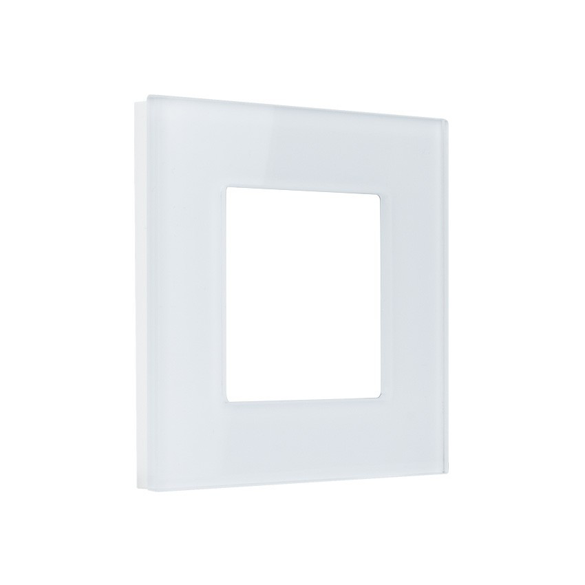 Módulo Tapa Ciega Doble con Marco Cristal Modern