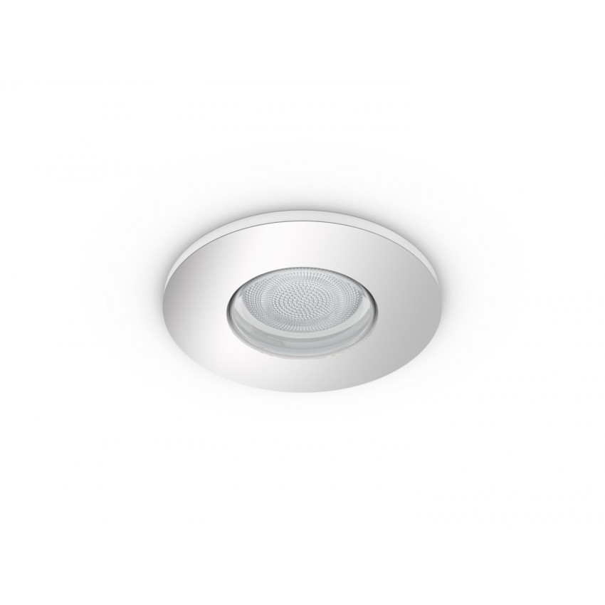 Spot Downlight White Ambiance Adore GU10 PHILIPS Hue Coupe Ø 70mm
