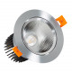 Foco Downlight LED COB Direccionable Circular 15W Blanco Corte Ø90 mm