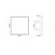 Controlador Regulador WiFi LED CCT 220V WiFi 4 Zonas MiBoxer T2