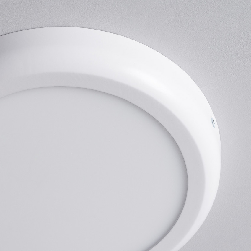 Plafonnier LED Rond Design 18W White
