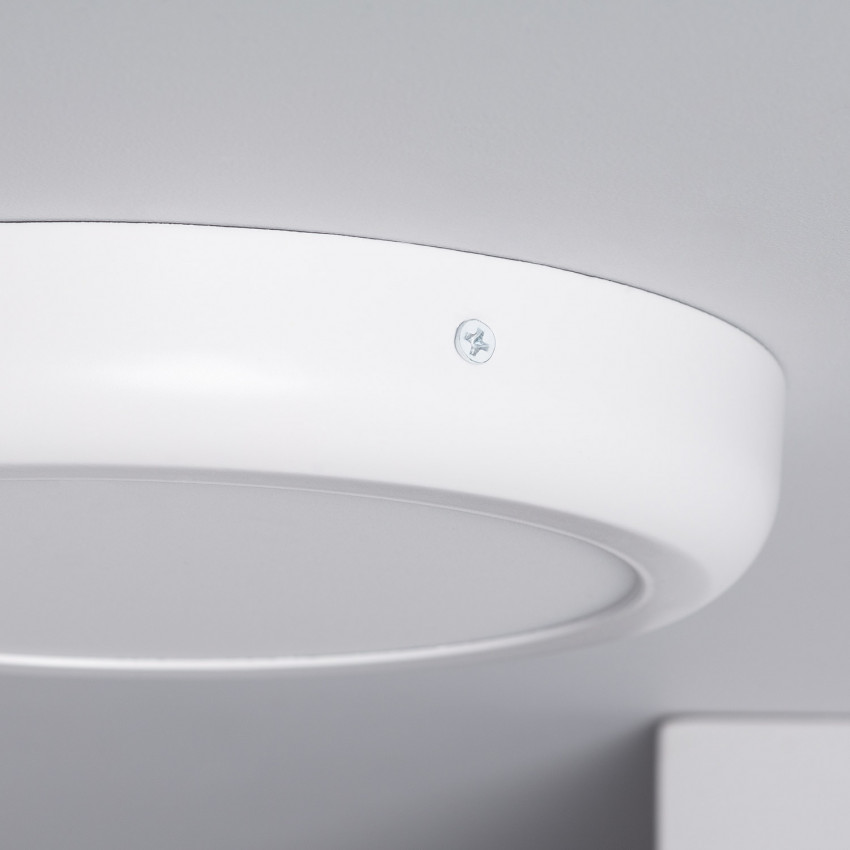 Plafonnier LED Rond Design 18W White