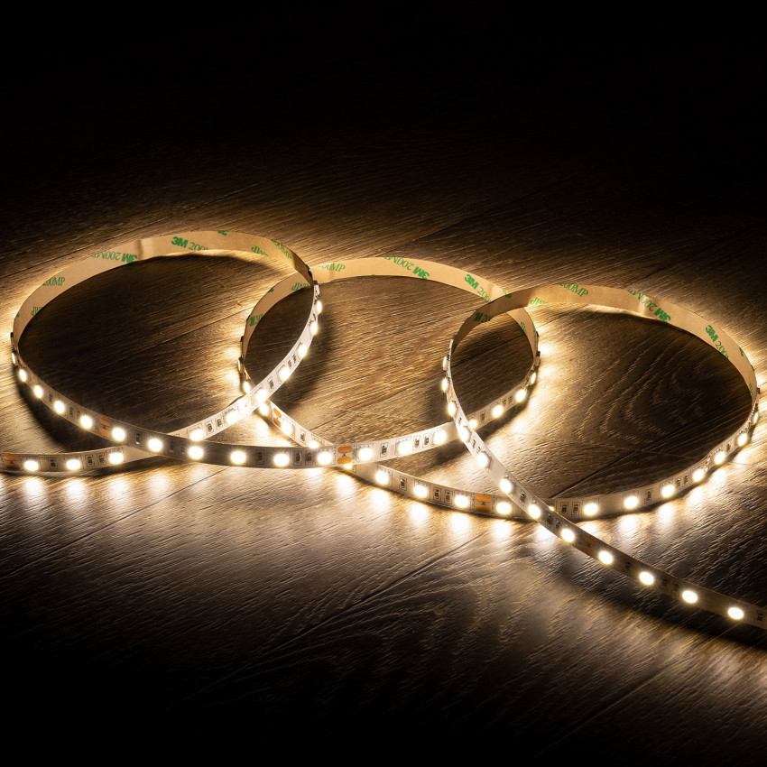 Kit Ruban LED 48W 60LED/m 5m IP20 et Bloc d'Alimentation