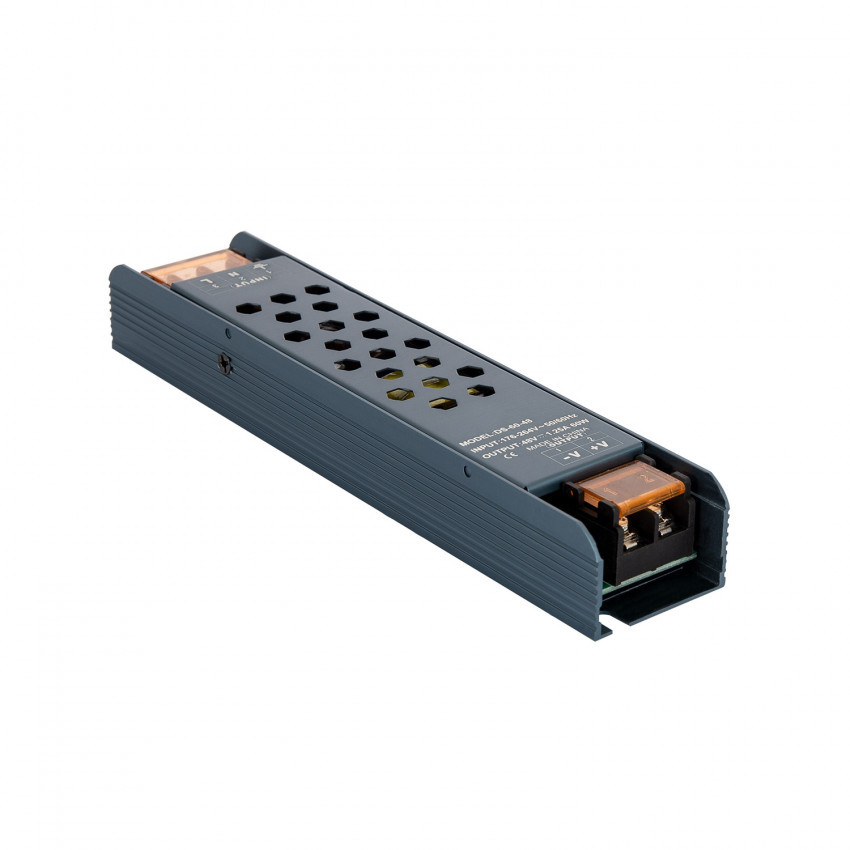 Kit Bloc d'Alimentation Externe 48V DC + Connecteur pour Rail Magnétique Monophasé 20mm