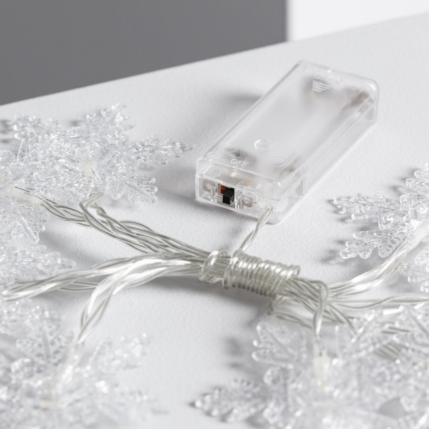 Guirnalda LED con Batería Snowy 1,2 m