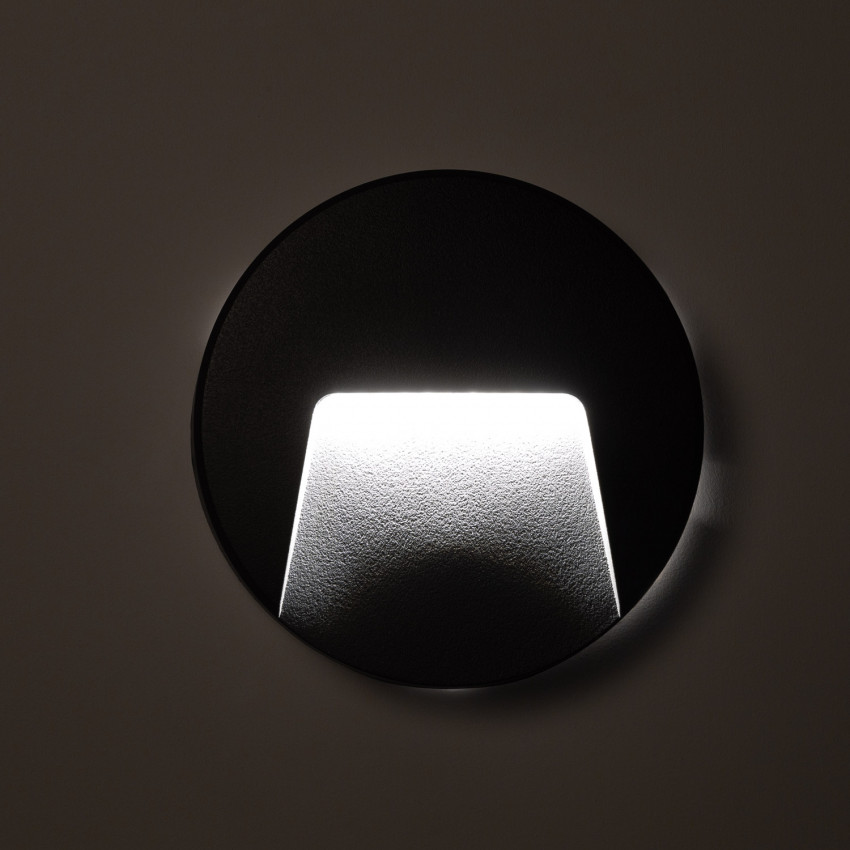 Baliza LED Nilsa IP65 3W Negro