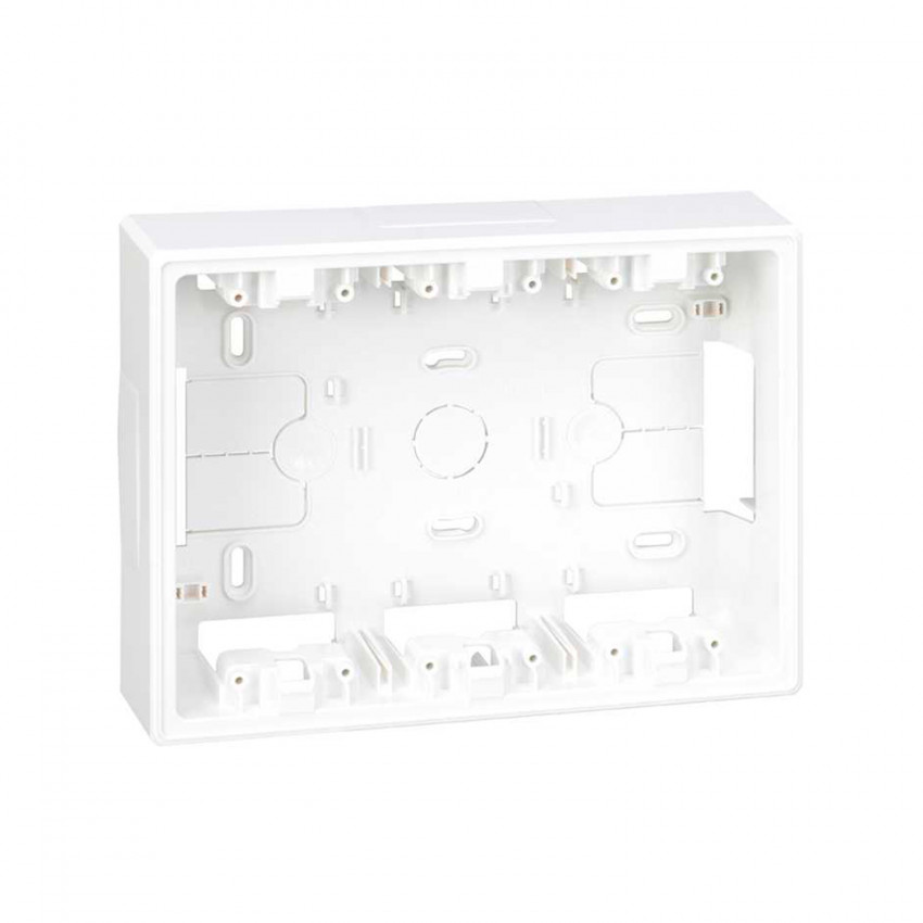 Boîtier en saillie pour 3 éléments Blanc SIMON 500 Cima 51050003-030