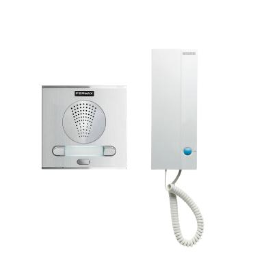 Kit Interphone 2 Sonnettes City 4+N 2/L  FERMAX CITY 4862 Blanc