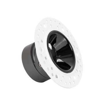 Collerette Downlight Conique Lux pour Spot Modulaire LED Coupe Ø 55 mm encastrable plâtre Blanc