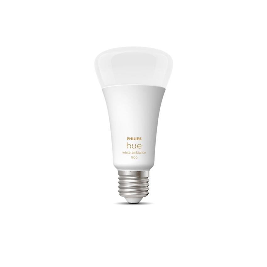 Ampoule LED Intelligente E27 13W 1200 lm A67 PHILIPS Hue White Ambiance 