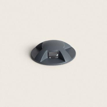 Balise Extérieure LED 1W Encastrable au Sol Letso 4L Grise