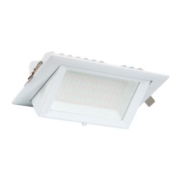 Spot Downlight LED 20W Rectangulaire Orientable SAMSUNG 130 lm/W LIFUD Coupe 210x125 mm Plusieurs options
