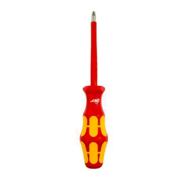 Tournevis Isolant Pointe Pozidriv PZ2 VDE 1000V GEF Rouge