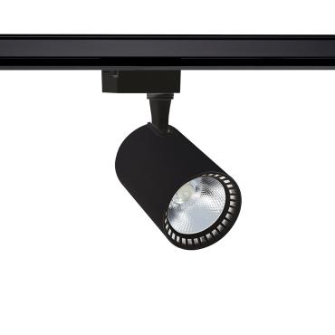 Spot LED pour Rail Monophasé Bron 40W Noir Plusieurs options
