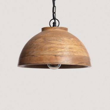 Photographie du produit : Suspension Bois Naisha S ILUZZIA