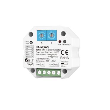 Convertisseur RF/Zigbee à DALI compatible avec Télécommande, Tuya Wifi et Philips Hue Blanc